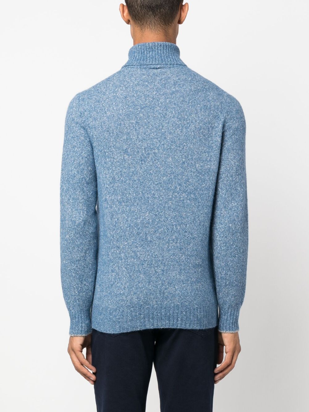 Brunello Cucinelli roll-neck wool-blend jumper Men