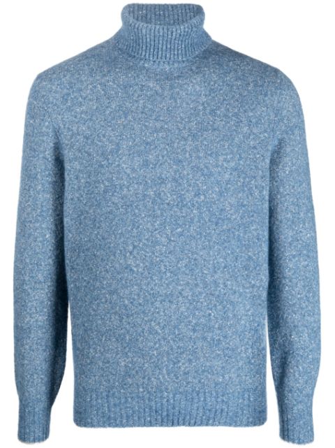 Brunello Cucinelli roll-neck wool-blend jumper Men