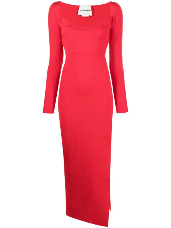 Roland mouret red clearance dress