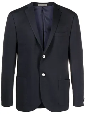 Zegna Trofeo シアサッカージャケット | ブルー | FARFETCH JP