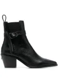 Zadig&Voltaire Tyler 65mm cowboy boots - Black