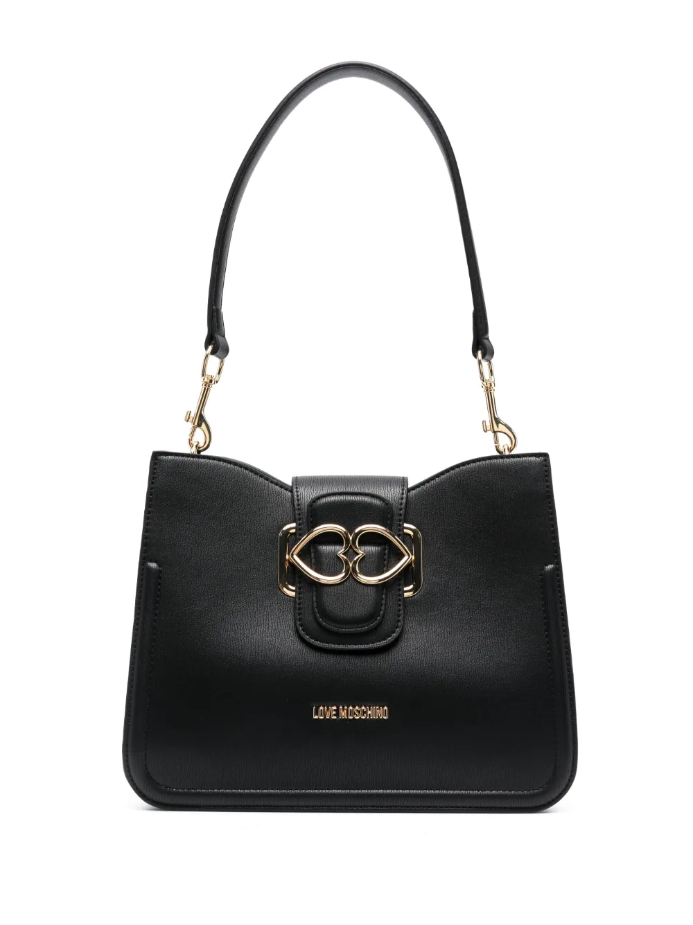 Love Moschino logo-plaque shoulder bag · OS