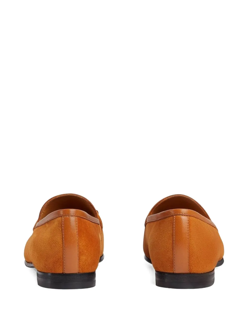 Gucci Jordaan suède loafers - Bruin
