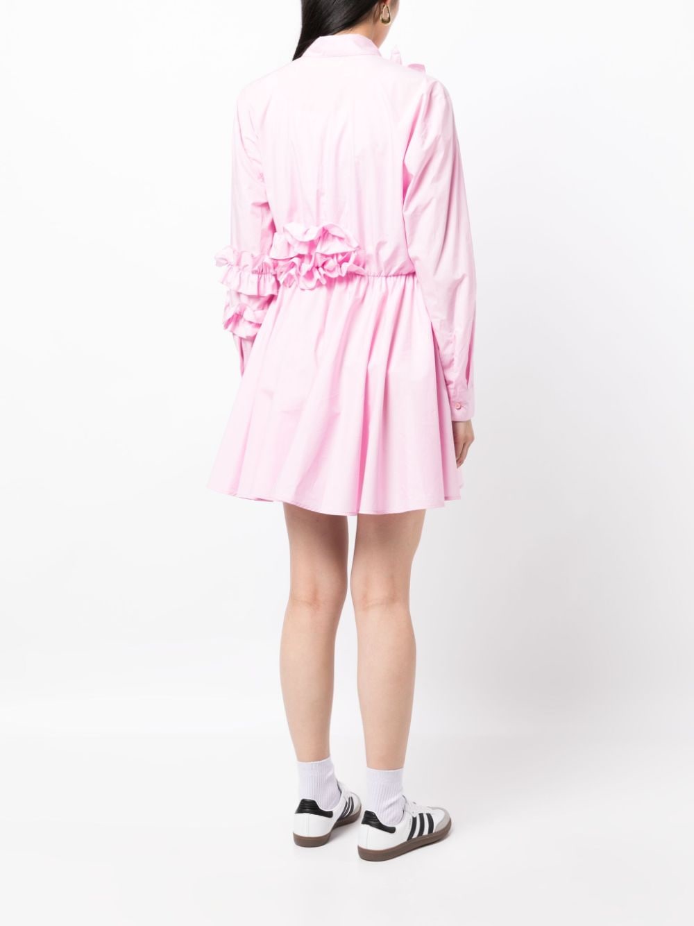 MSGM Blousejurk met ruches Roze