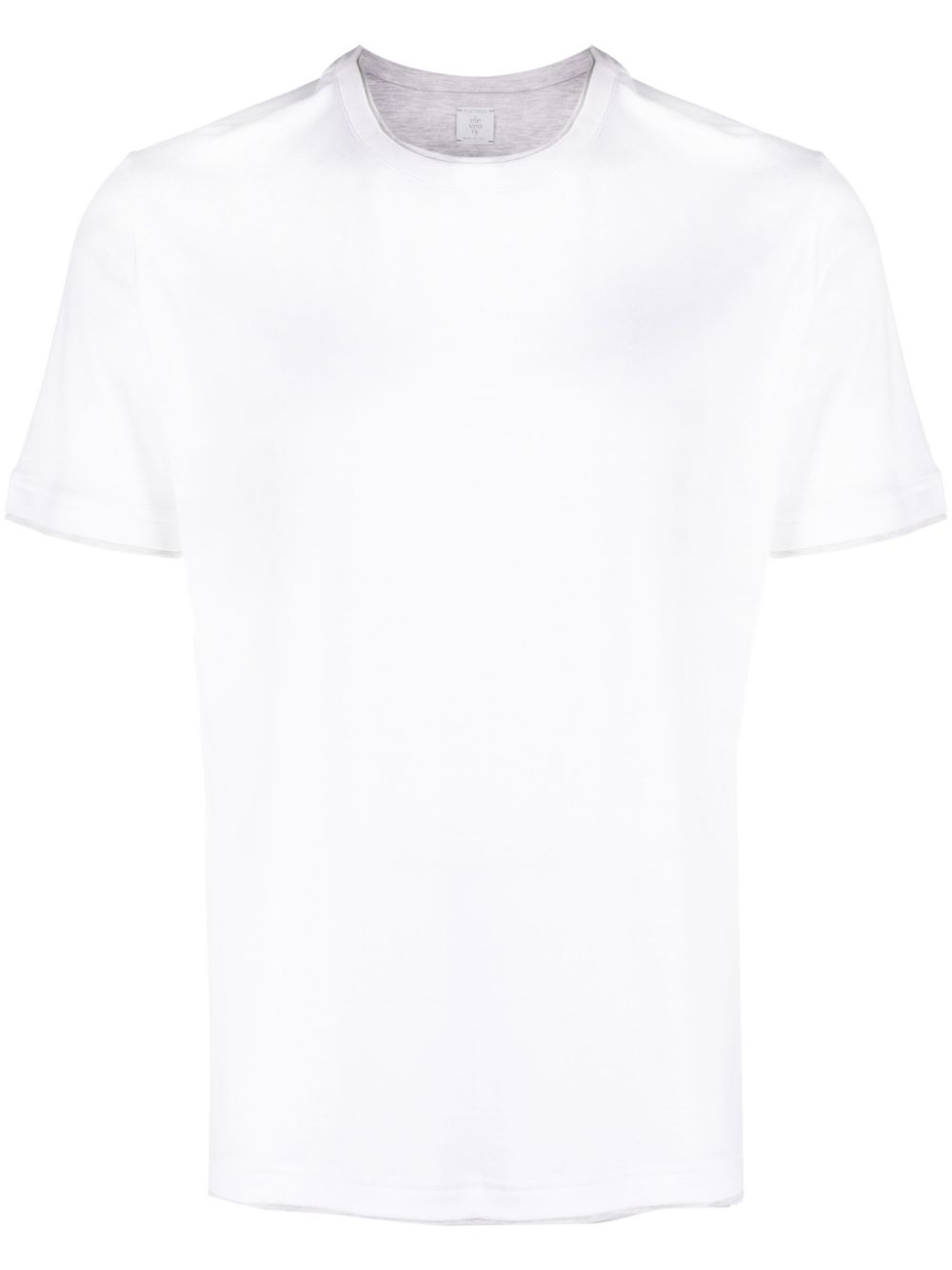 Eleventy crew-neck cotton T-shirt - White