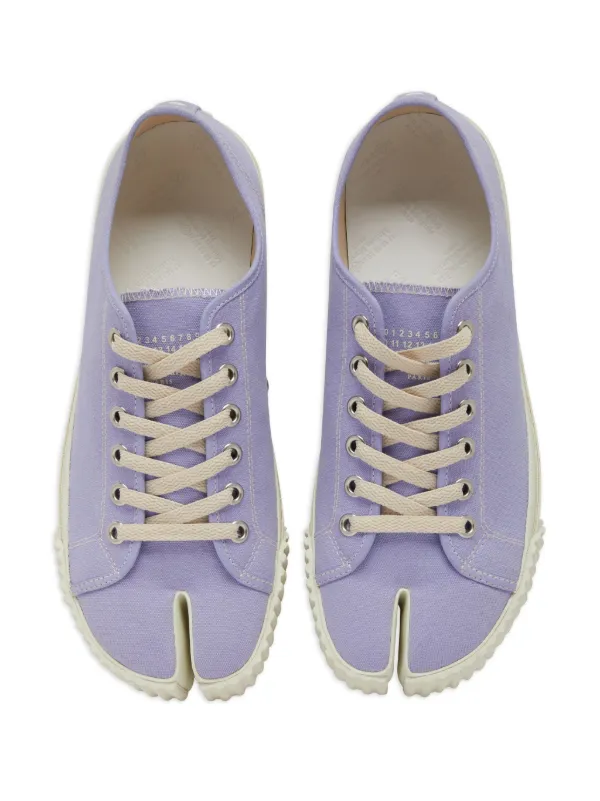 Purple maison margiela sneakers on sale