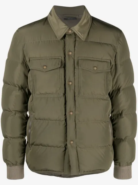 TOM FORD Techno Ottoman padded jacket