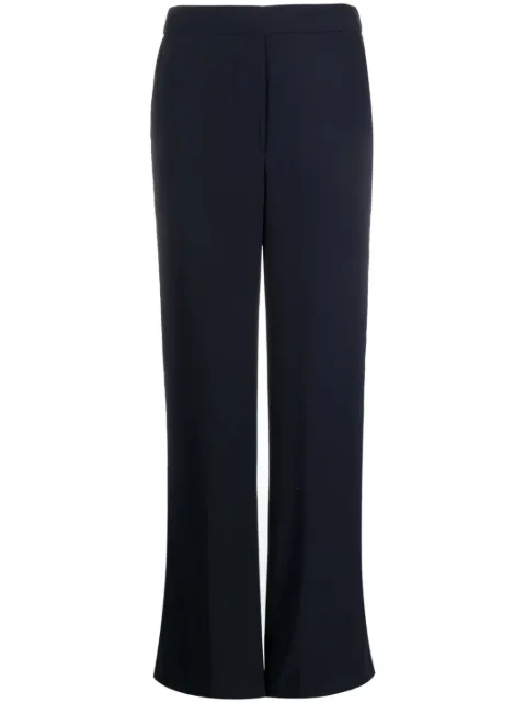 P.A.R.O.S.H. elasticated-waistband straight-leg trousers