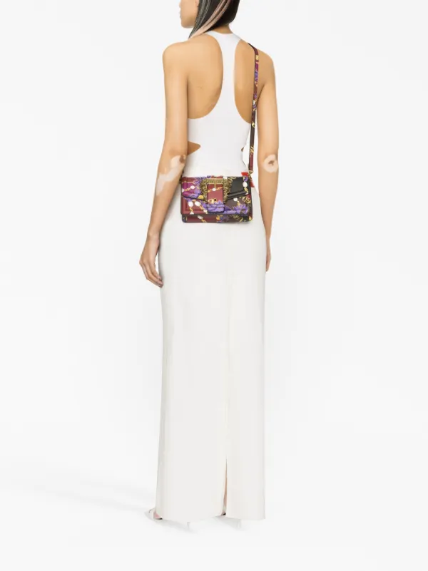 Versace Jeans Couture Chain Couture アニマルフリーレザー