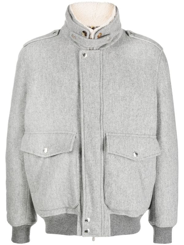 Brunello Cucinelli cashmere-blend Bomber Jacket - Farfetch