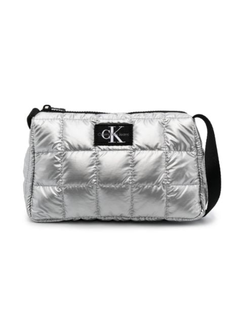 Calvin Klein Kids - quilted metallic shoulder bag