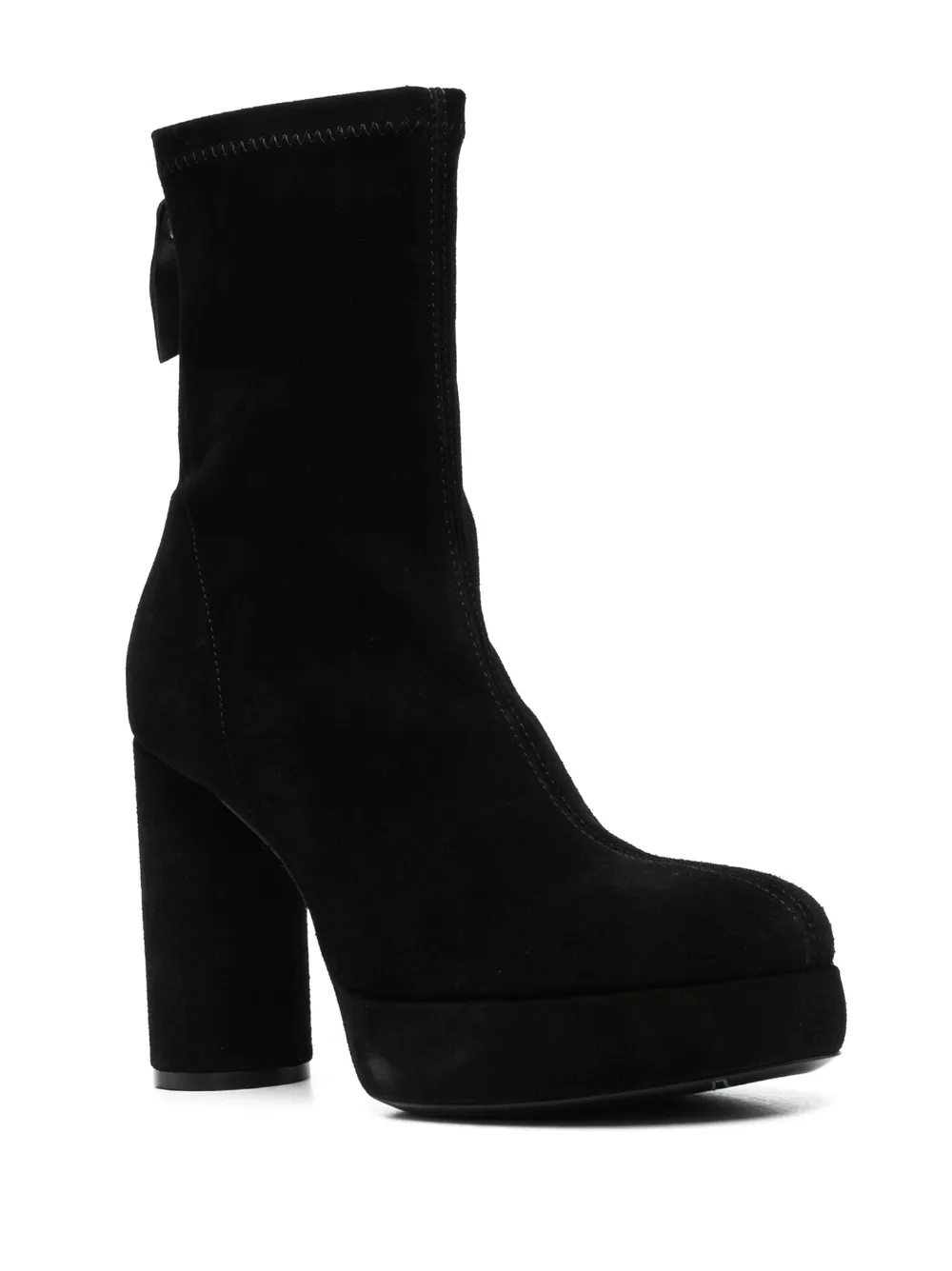 Vic Matie 100mm suede ankle boots - Zwart