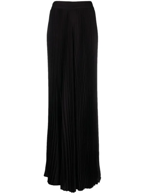 alice + olivia pantalones palazzo Copen con tiro alto