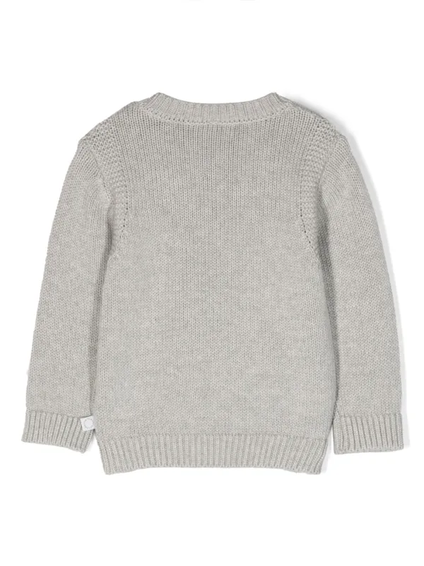 Stella McCartney Kids インターシャニット プルオーバー
