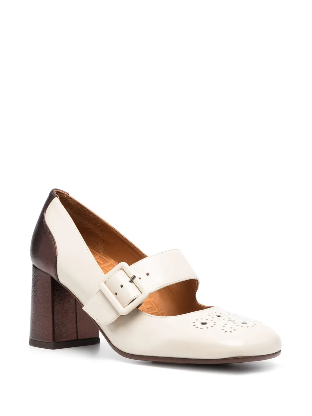 Chie Mihara Paypau 80mm Leather Pumps - Farfetch