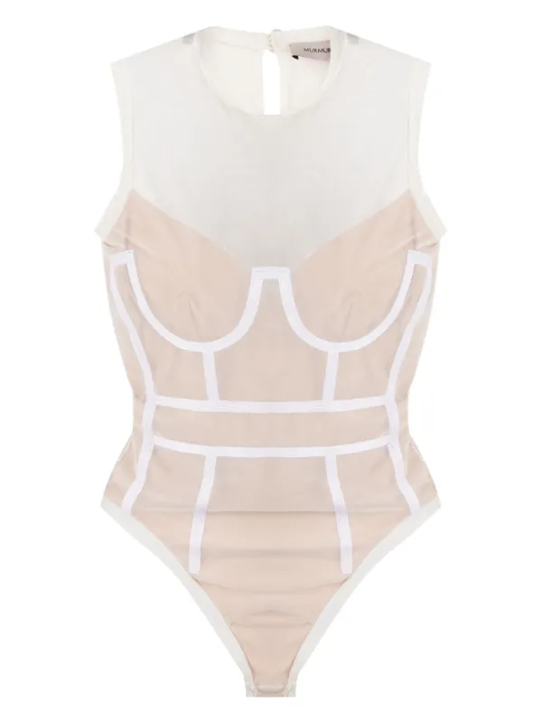 Murmur Cage Lined Bodysuit Farfetch