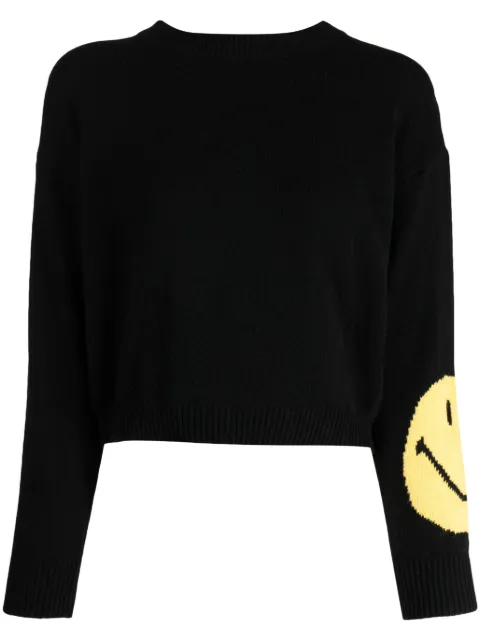 Joshua Sanders smiley face-motif jumper