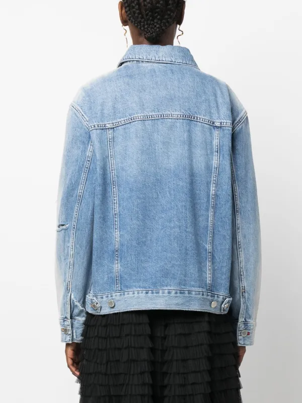 Alice olivia denim store jacket