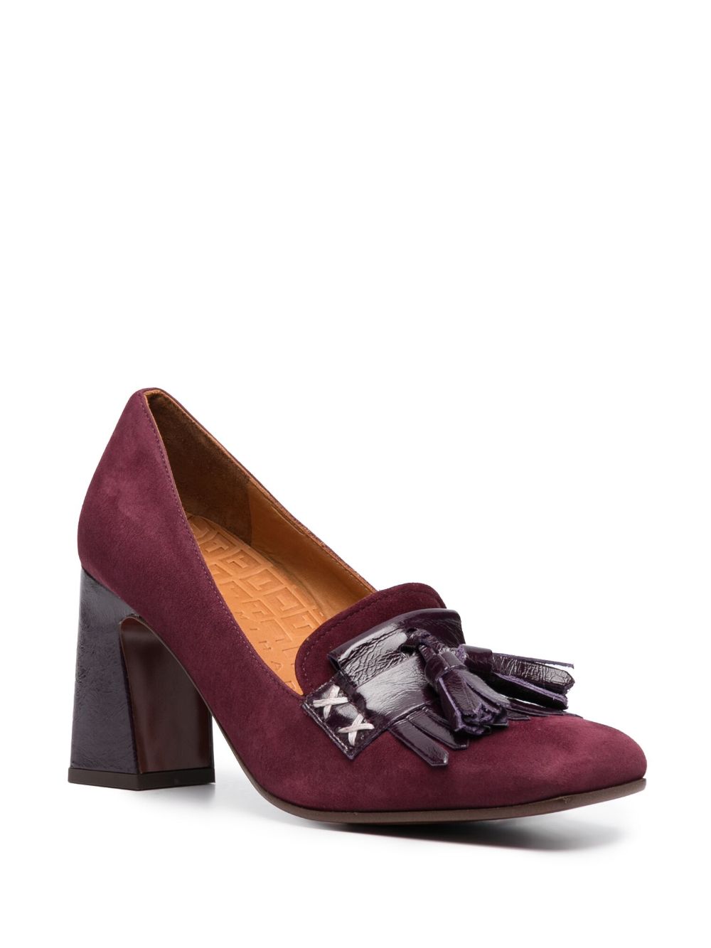 Chie Mihara Officiel pumps met vierkante neus - Paars