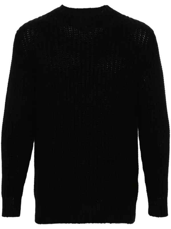 Cashmere Maglione Girocollo Nero Incentive! Cashmere Maglione