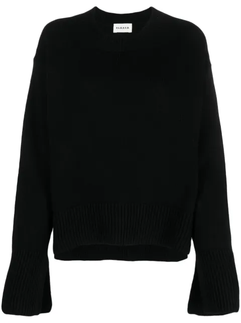 P.A.R.O.S.H. pull en laine à détails nervurés