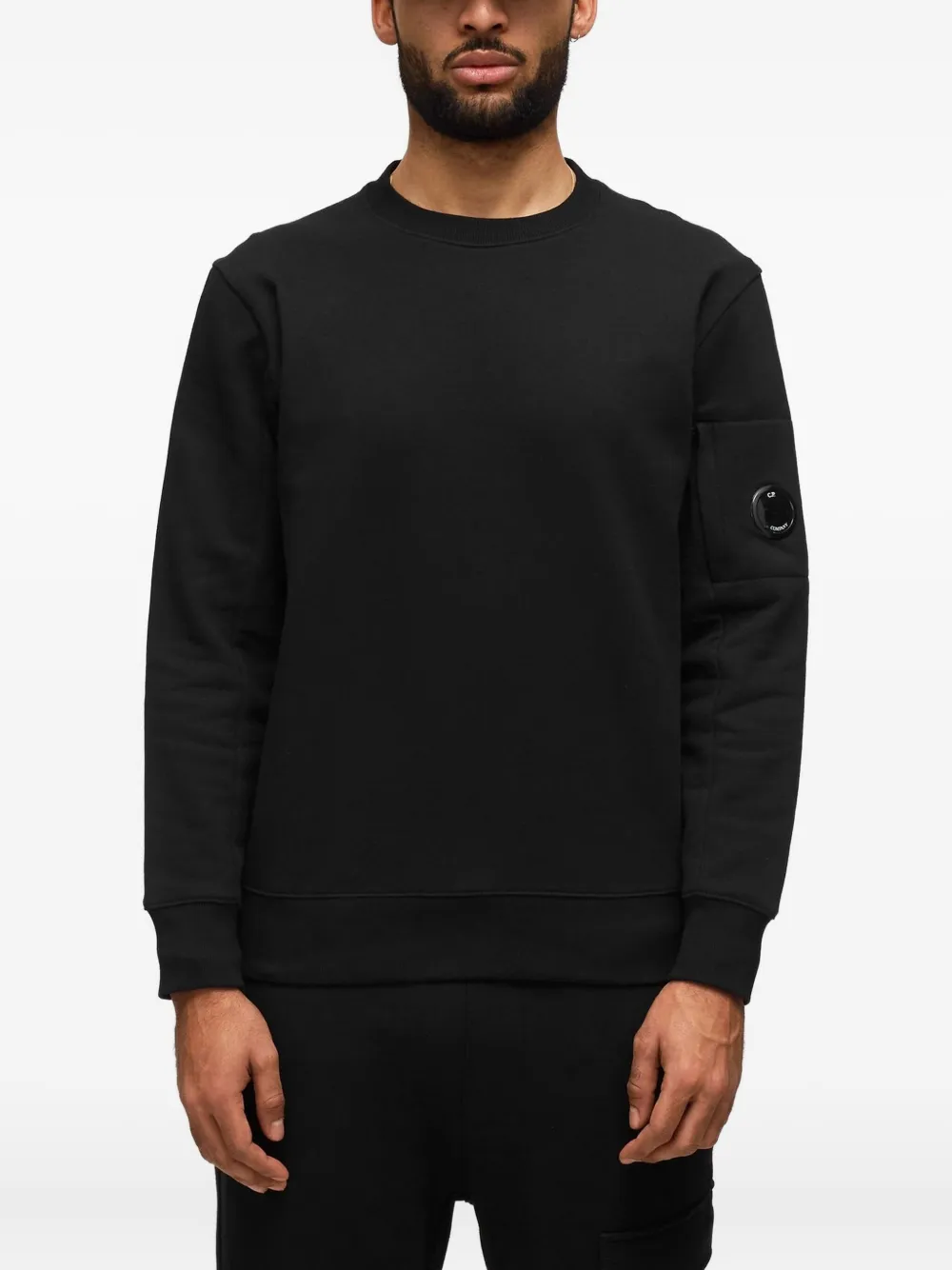 C.P. Company zip-pocket sweatshirt - Zwart