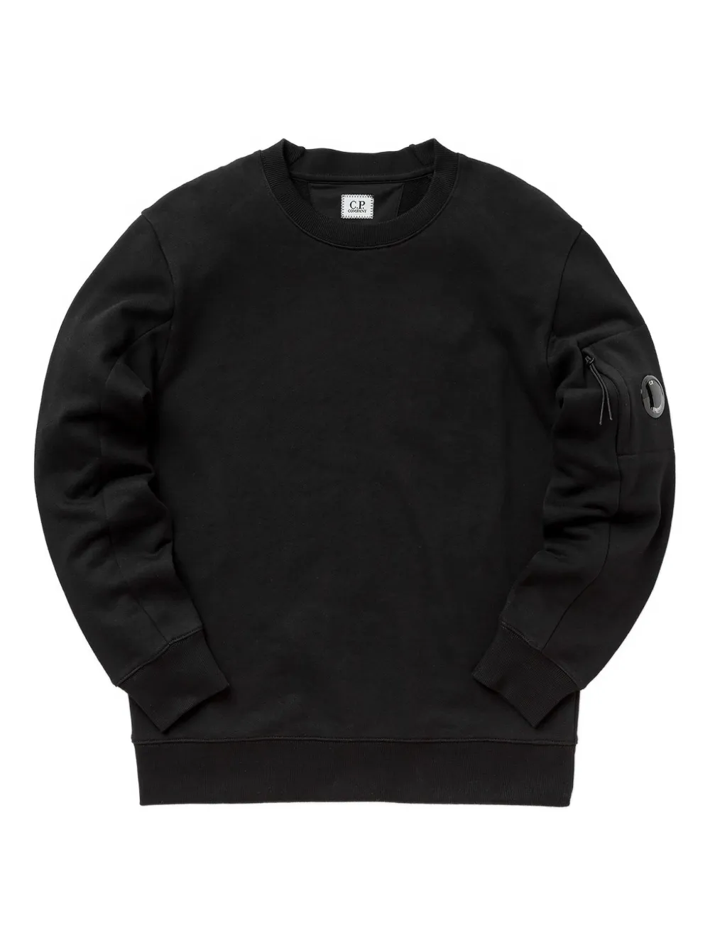 C.P. Company zip-pocket sweatshirt | Black | Image 1