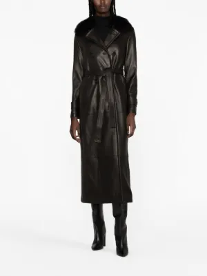 コート BLANCHA Women Coats 24079 600 BLACK Black Re-Nylon down coat | PRADA