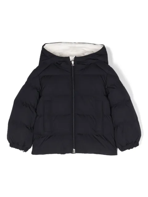 Moncler Enfant Jaqueta matelassê com logo