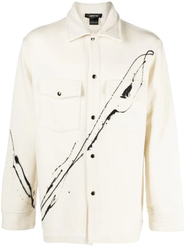 Paint shirt outlet with jacket