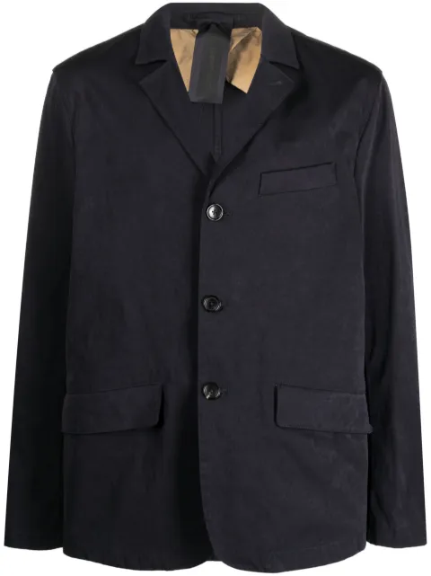 Ten C Drill single-breasted cotton blazer