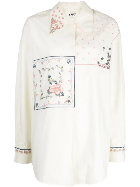YMC Lena floral-print shirt 