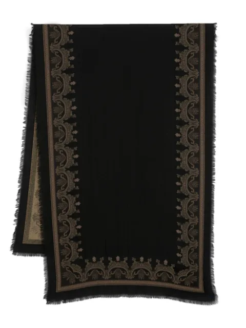 ETRO Shaal-nur cashmere-cotton blend scarf