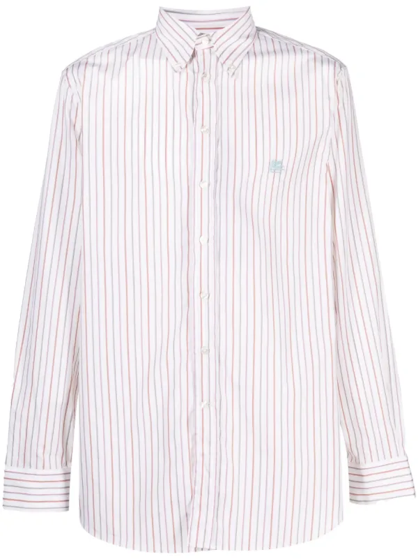 ETRO ストライプ シャツ | ホワイト | FARFETCH JP