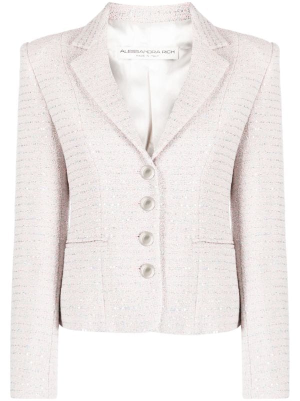 Blazer Alessandra Viscose Off White