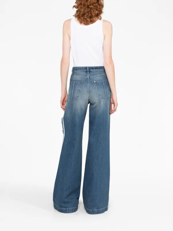 PETER DO High-rise wide-leg jeans | THE OUTNET