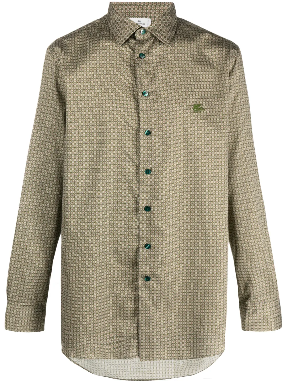 ETRO chemise à motif géométrique | vert | Image 1