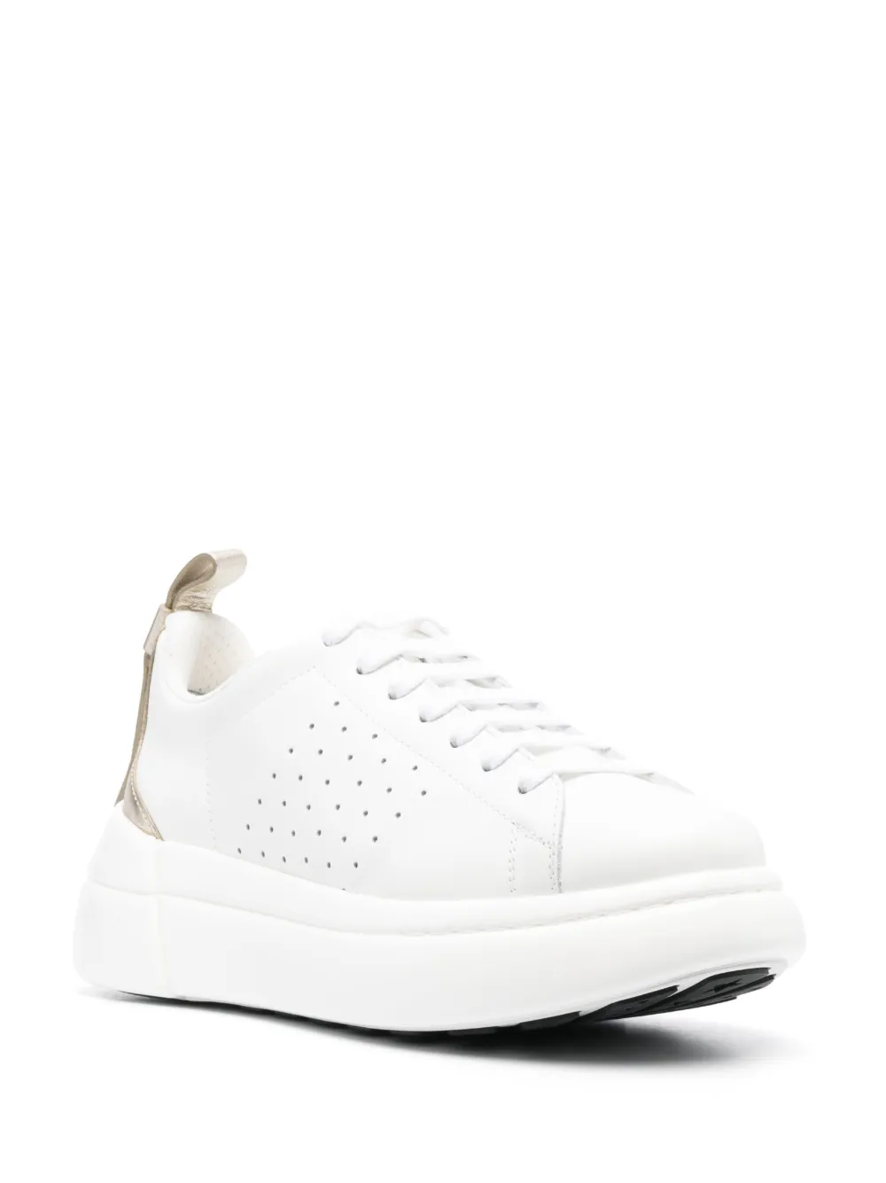 RED(V) Bowalk low-top leather sneakers - Wit