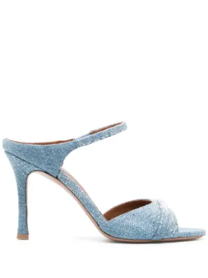 Light blue denim sandals 2025