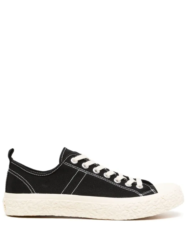 YMC Vulcanised decorative stitching low top Sneakers Farfetch