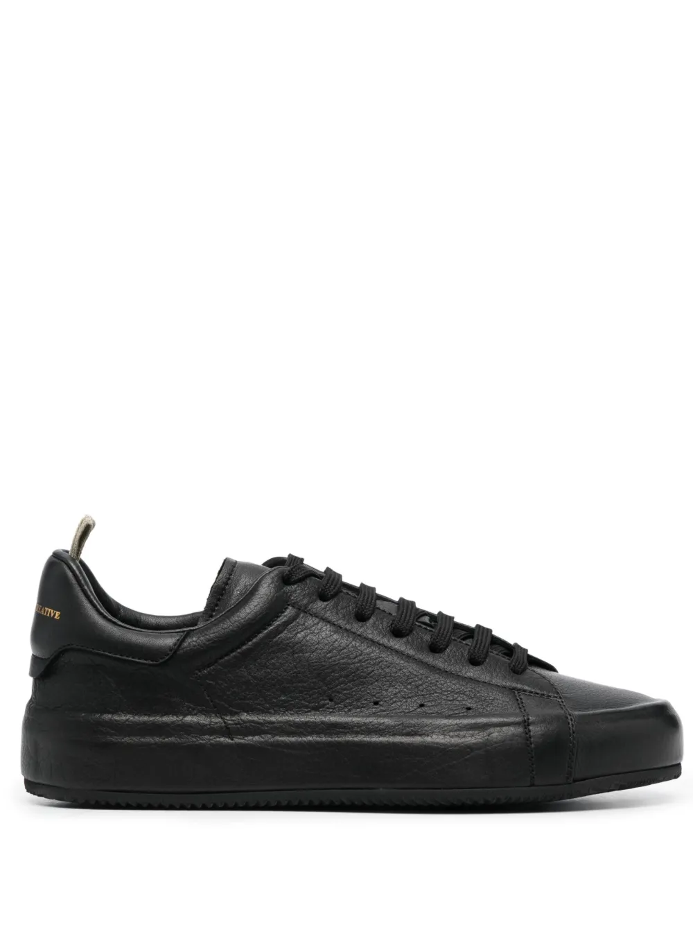 Officine Creative low-top leather sneakers Black