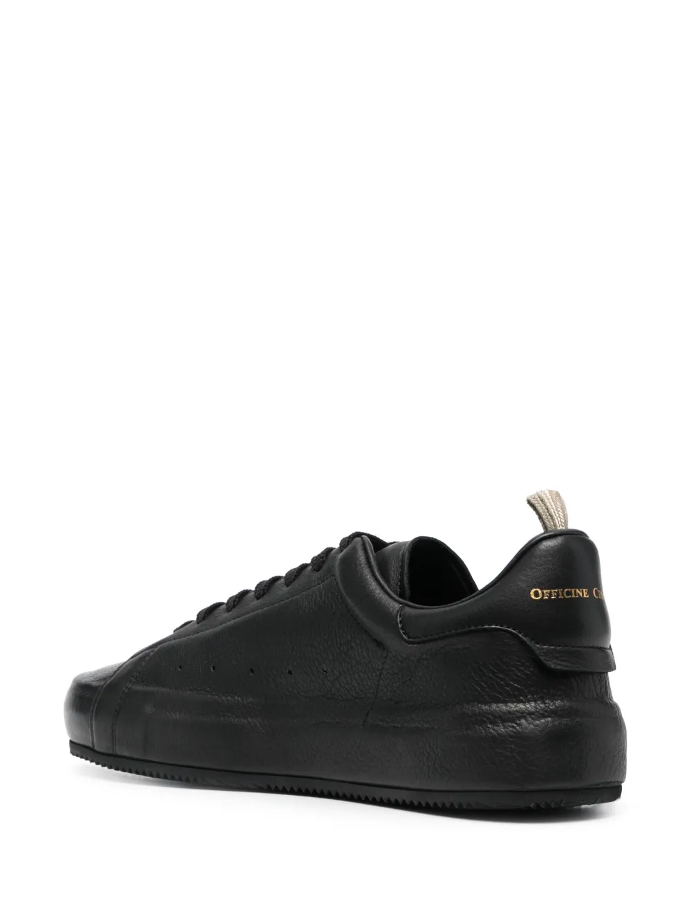 Officine Creative low-top leather sneakers Black