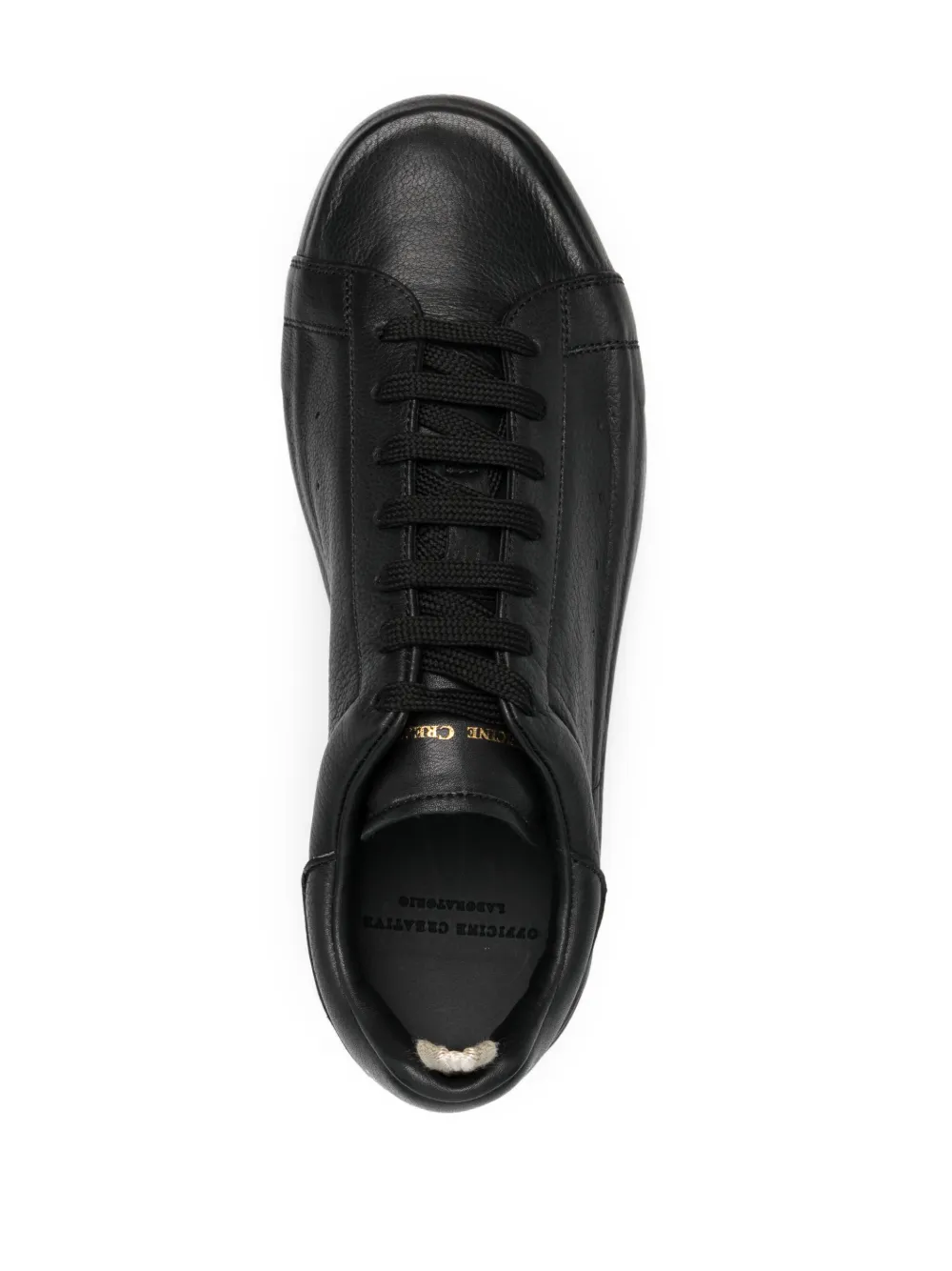Officine Creative low-top leather sneakers Black