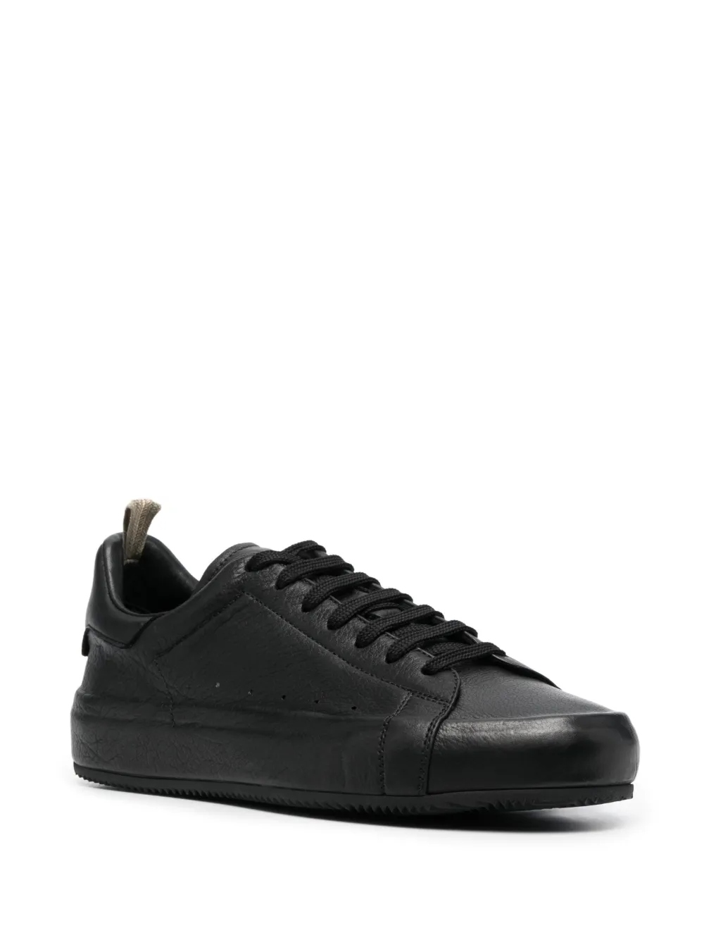 Officine Creative low-top leather sneakers Black