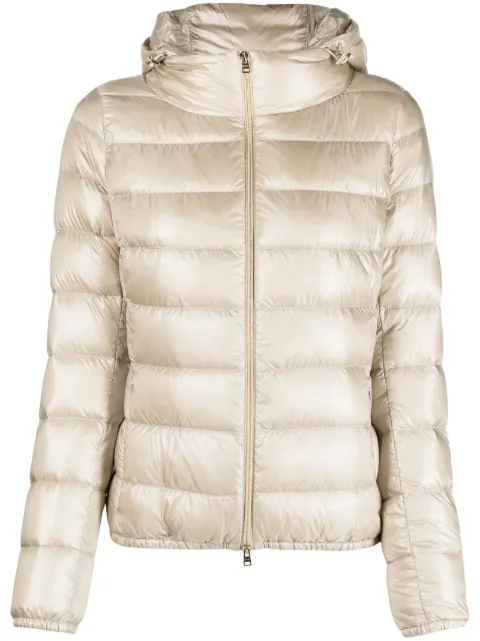 Herno high-shine puffer jacket