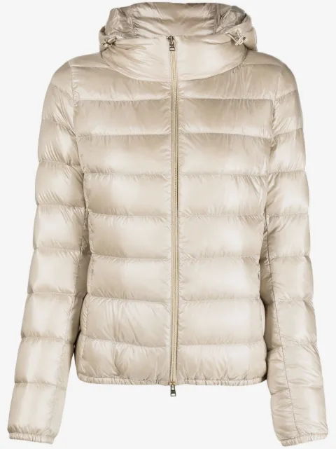 Herno high-shine puffer jacket