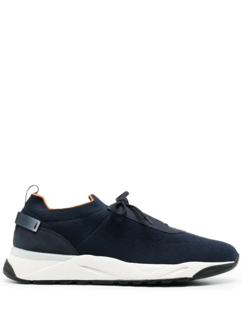 Santoni sock-style low-top sneakers 