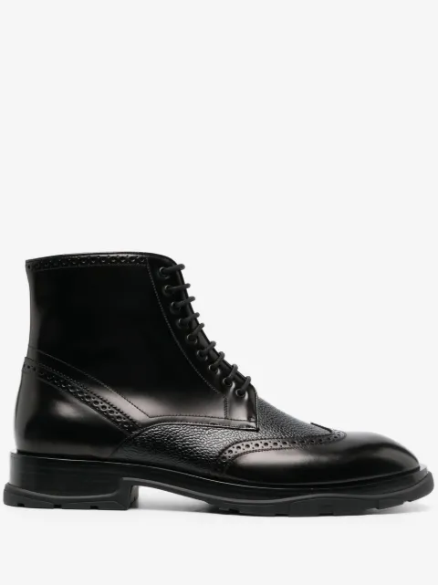 Alexander McQueen bottes à lacets