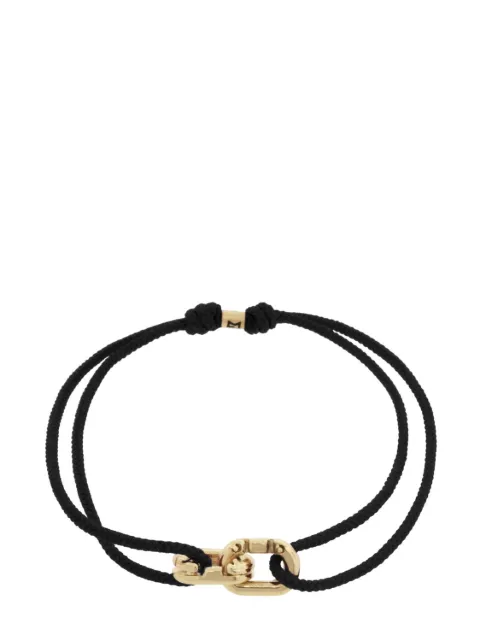 LUIS MORAIS pulsera con cadena en oro amarillo de 14kt