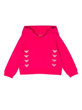 Emporio Armani Kids モノグラム パーカー - Farfetch